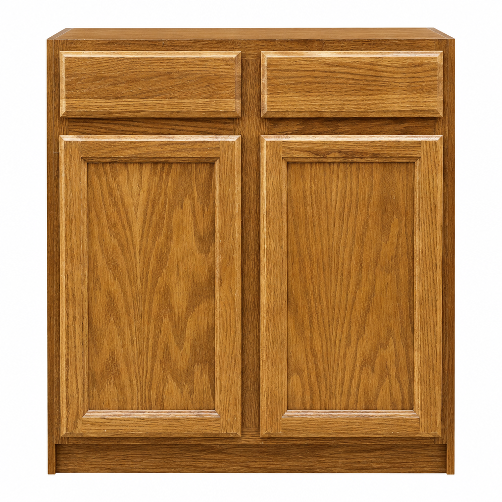 Brown 2 Door Bottom Cabinet CC1