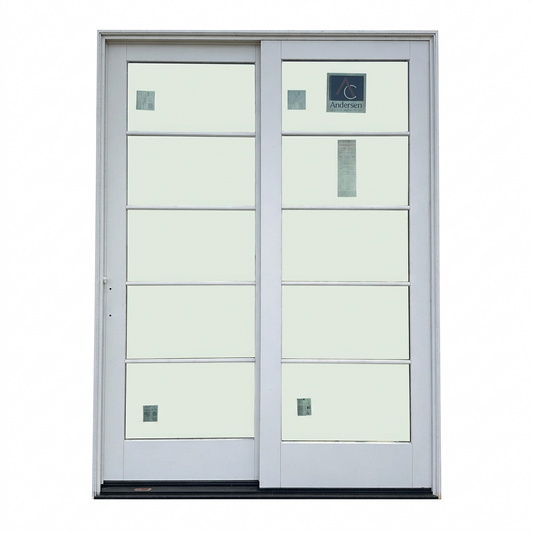 Door · Exterior · Andersen · Patio Slider · White · New · 71×95 3/4 · ARG