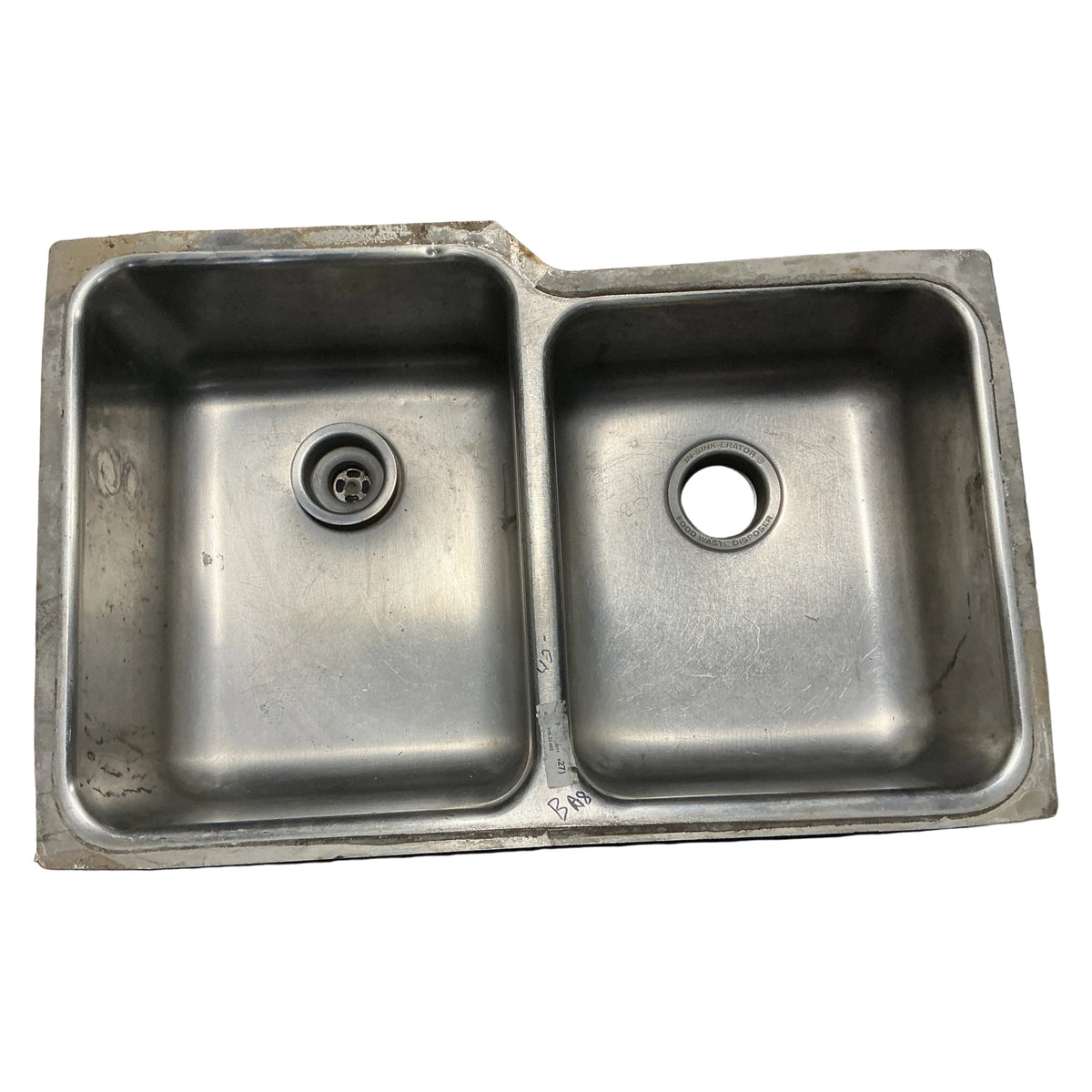 Kitchen Sink Stainless Steel Double BA8
