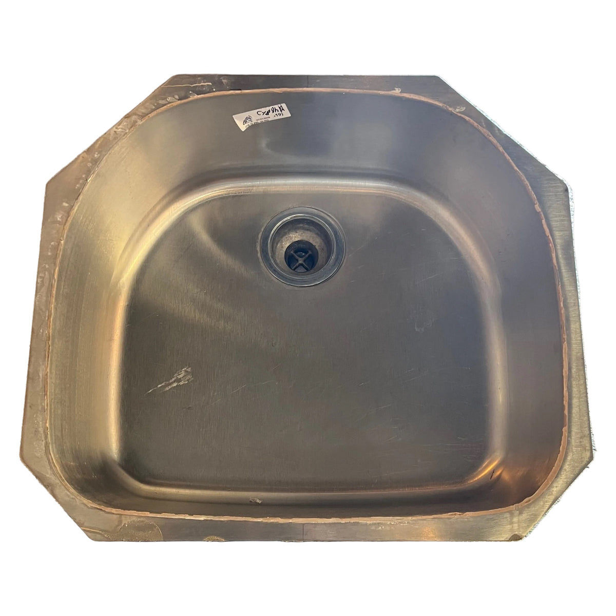 Kitchen sink under mount, stainless steel, CY8