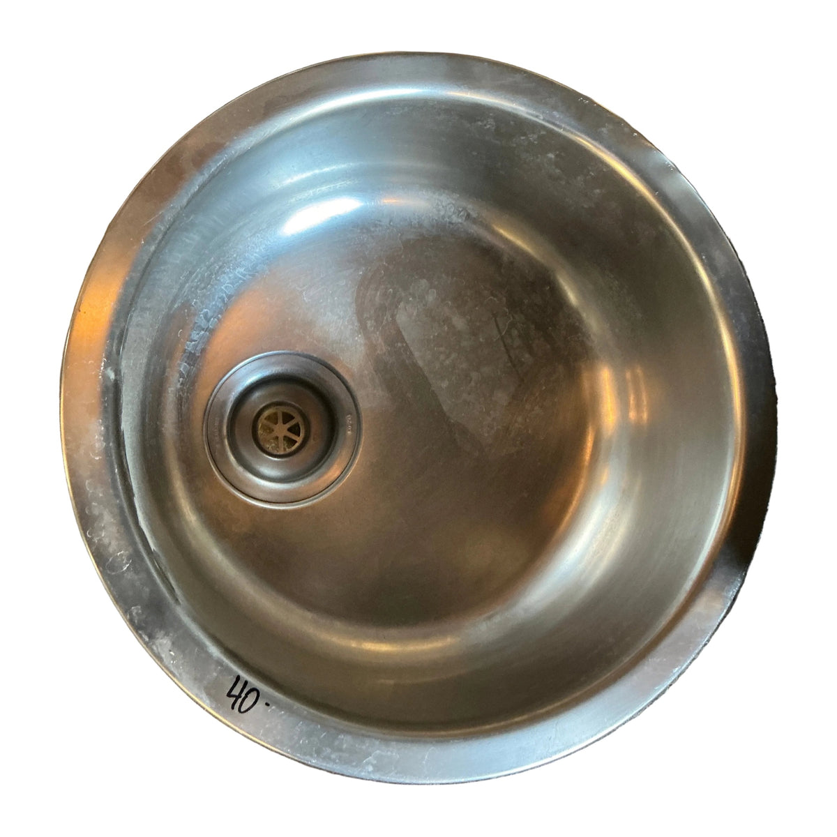 Sink, stainless steel, TRP