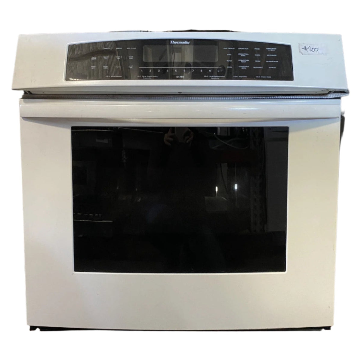 White Thermador Single Oven TRP
