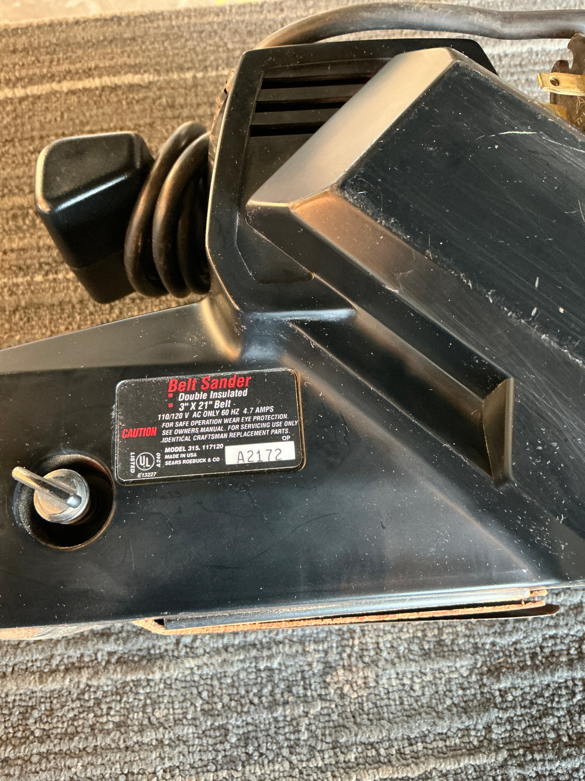 Craftsman, Belt Sander, TRP