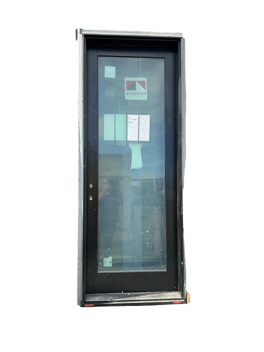 Door, exterior, Right Swing Black ARG