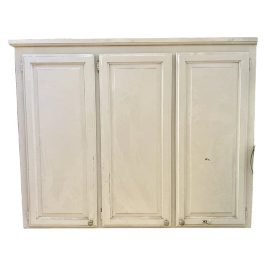 White Top Cabinet 3 Doors TRP