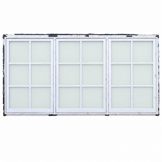 Window · Wood/Clad Fixed · White · 3 Panel · 120×48 · TRP