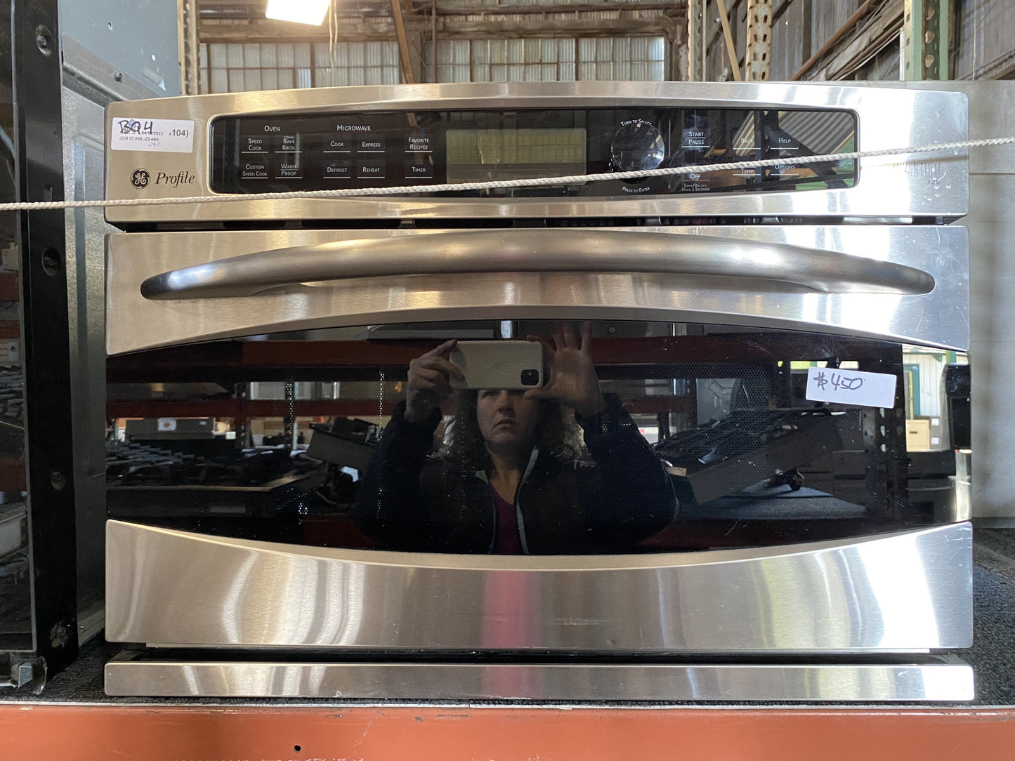 GE Profile Microwave BQ4