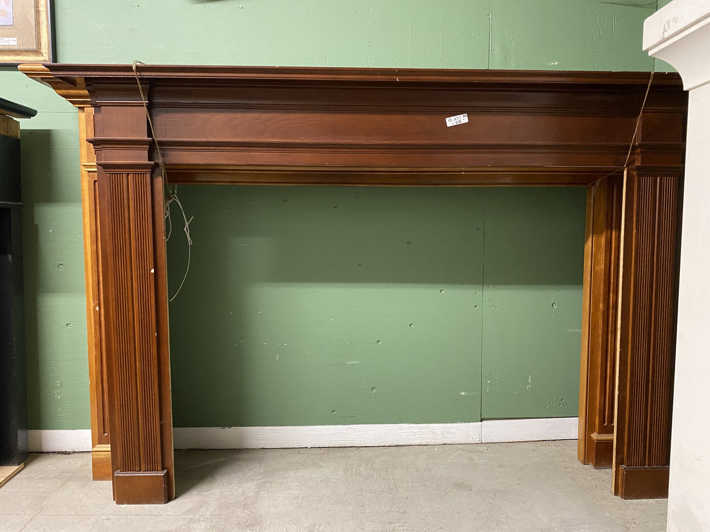 Oak Fireplace Mantle AT7