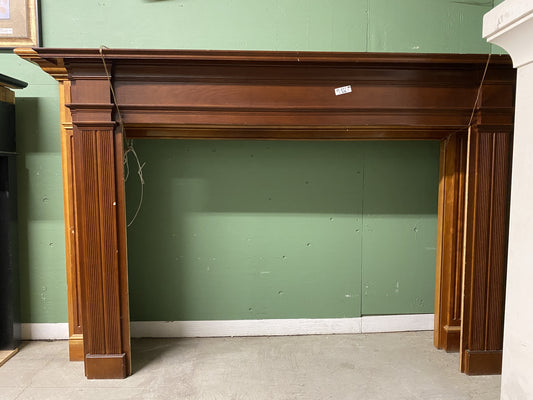 Oak Fireplace Mantle AT7