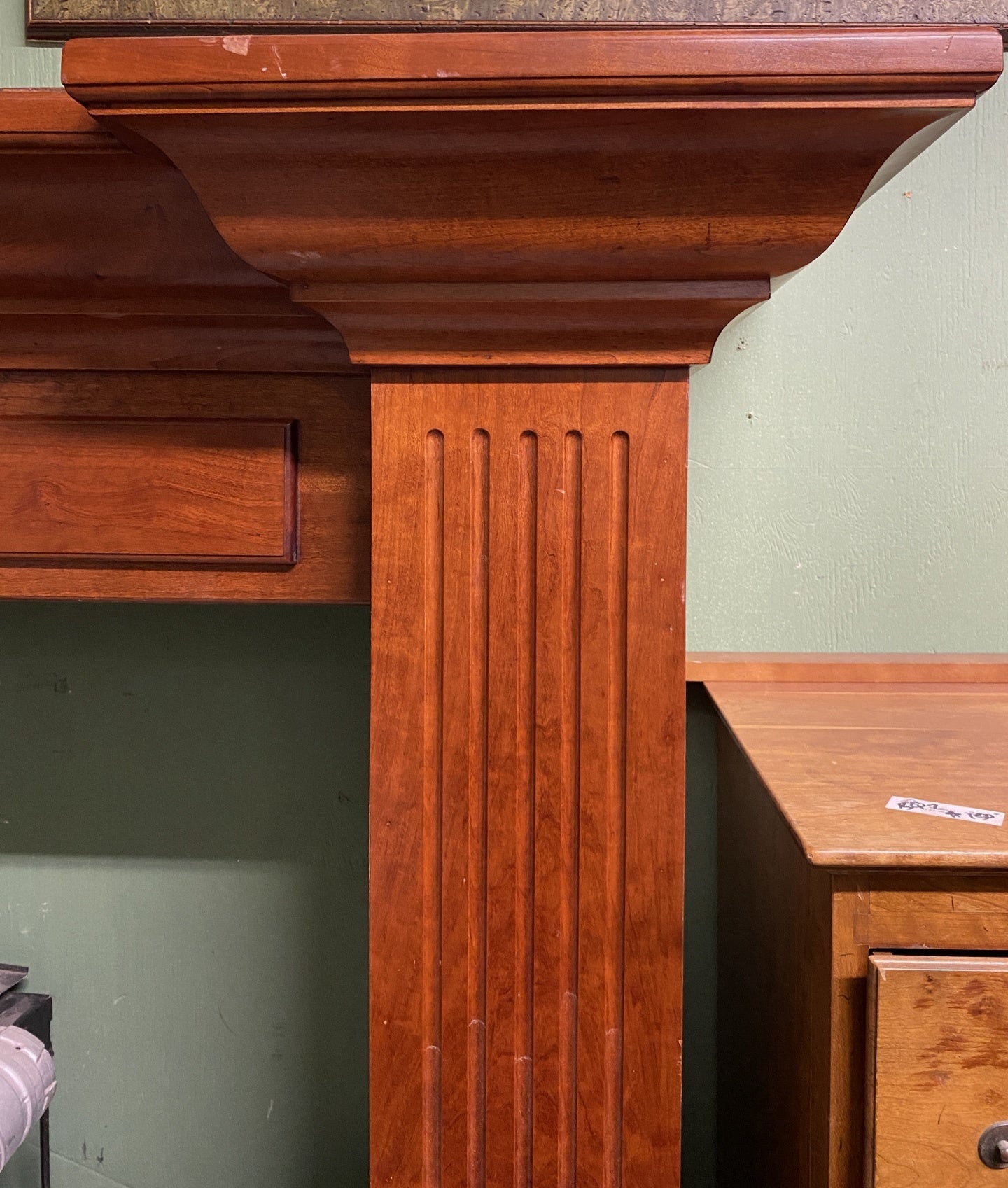 Cherry Fireplace Mantle AY6