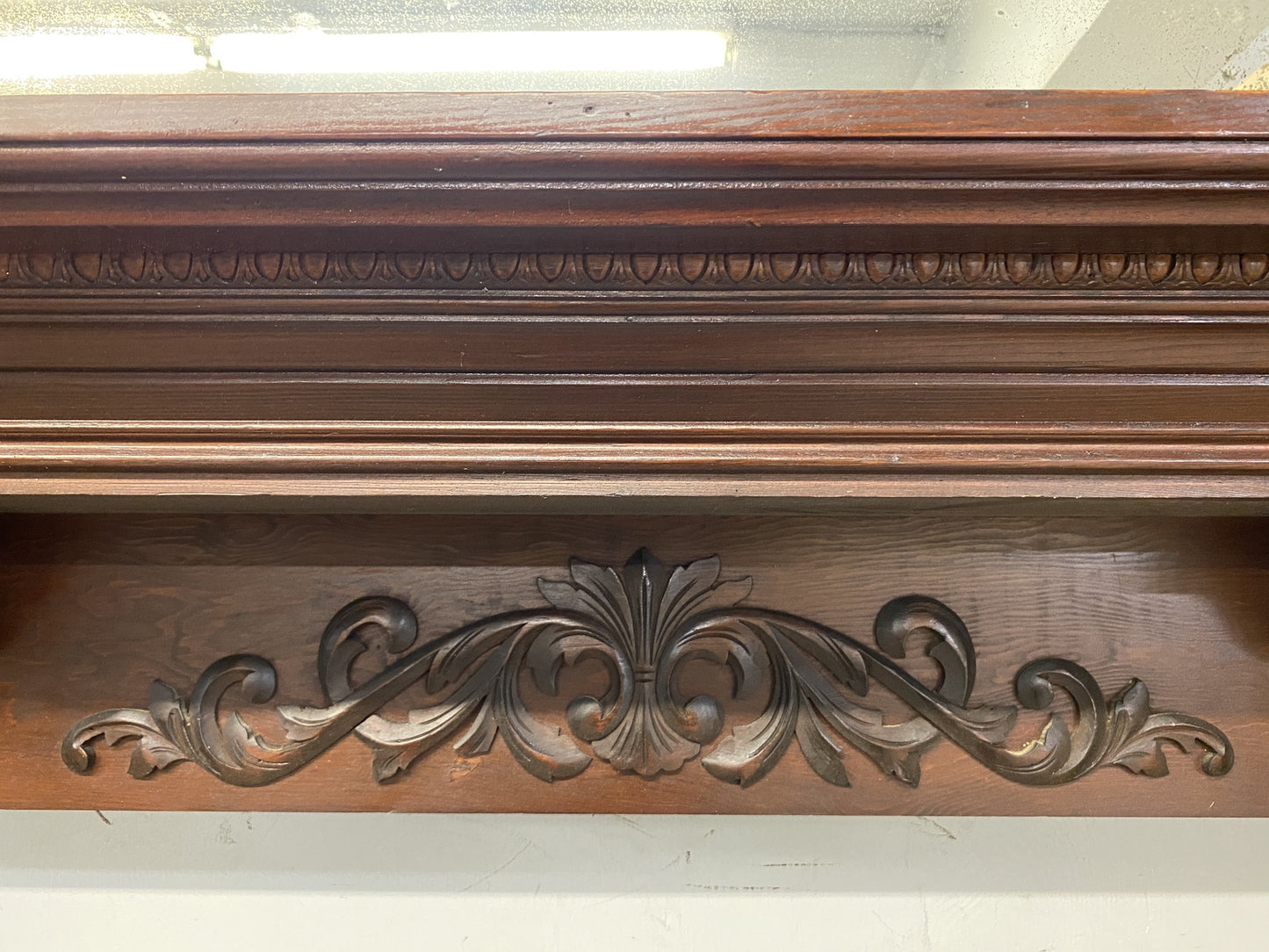 Softwood Fireplace Mantle 2 Columns BQ1