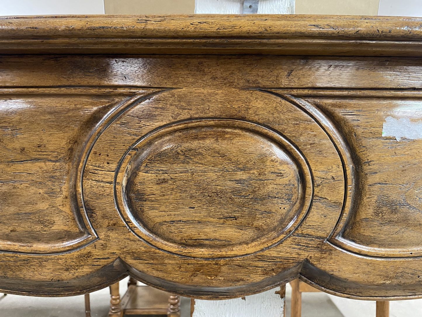 Curved Wooden Fireplace Mantle BA4