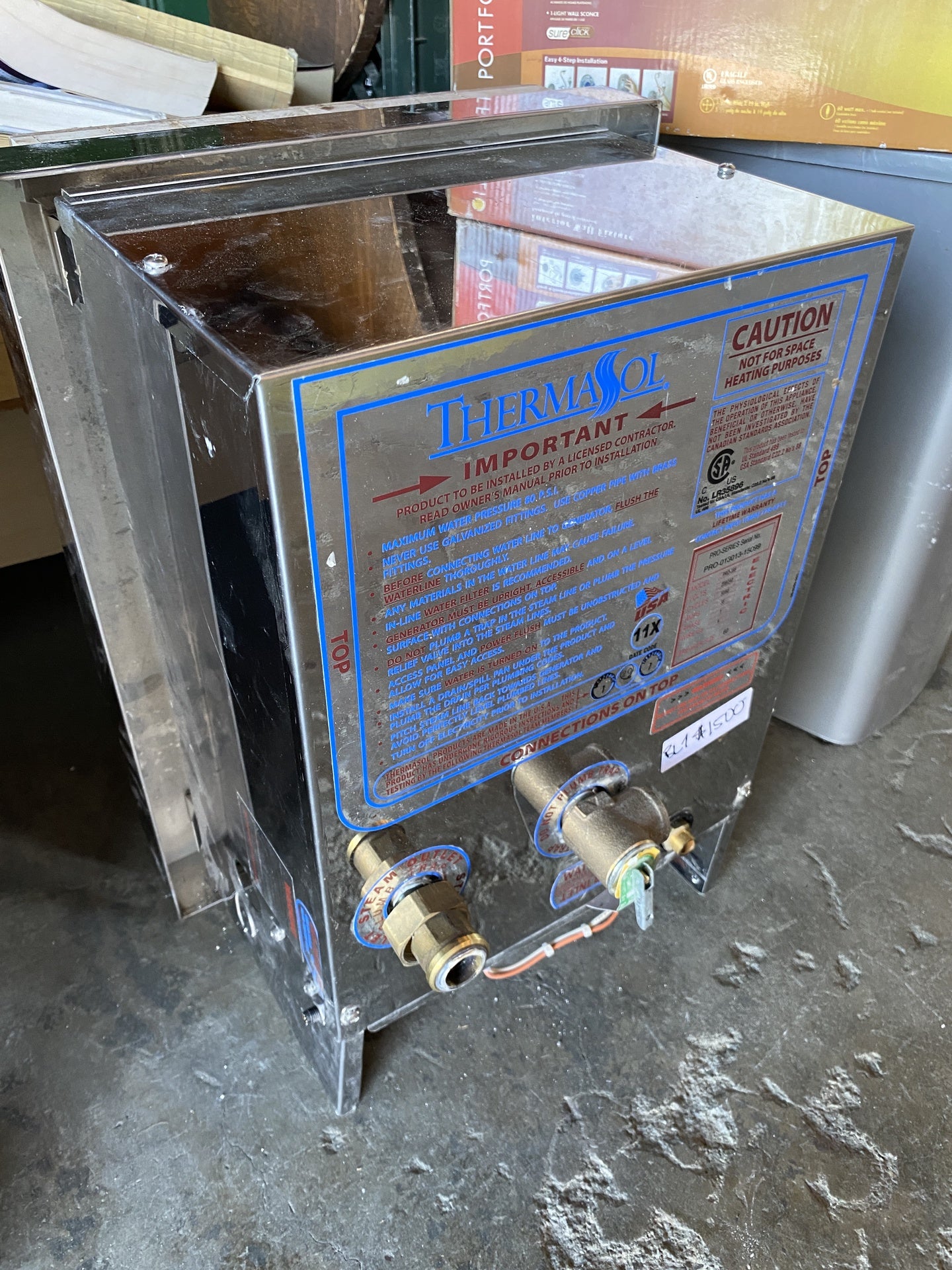 Thermasol Steamer BL1