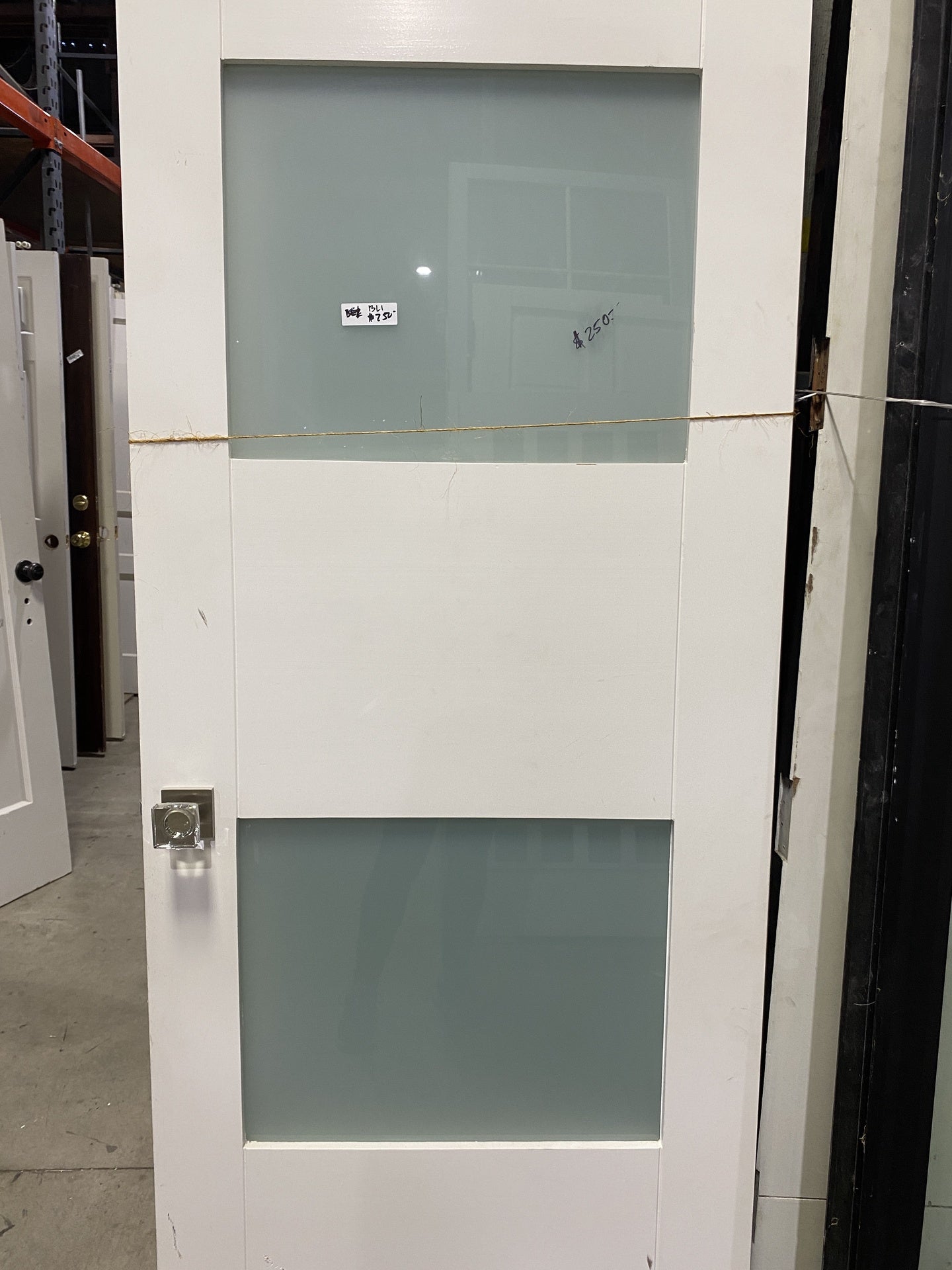 Modern Door Opaque Windows BL1