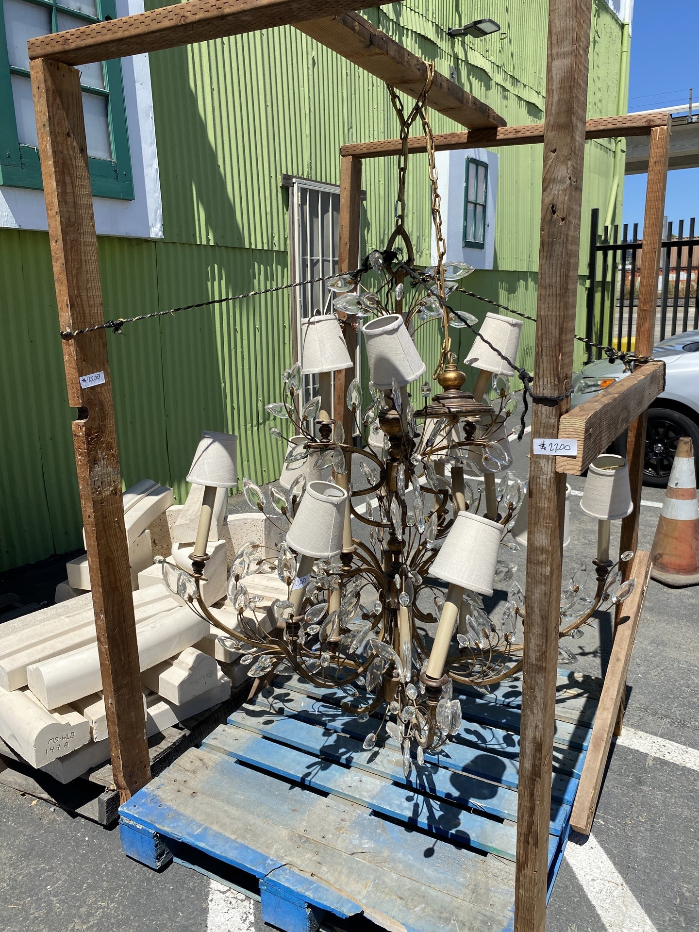 Floral Design Chandelier BS7