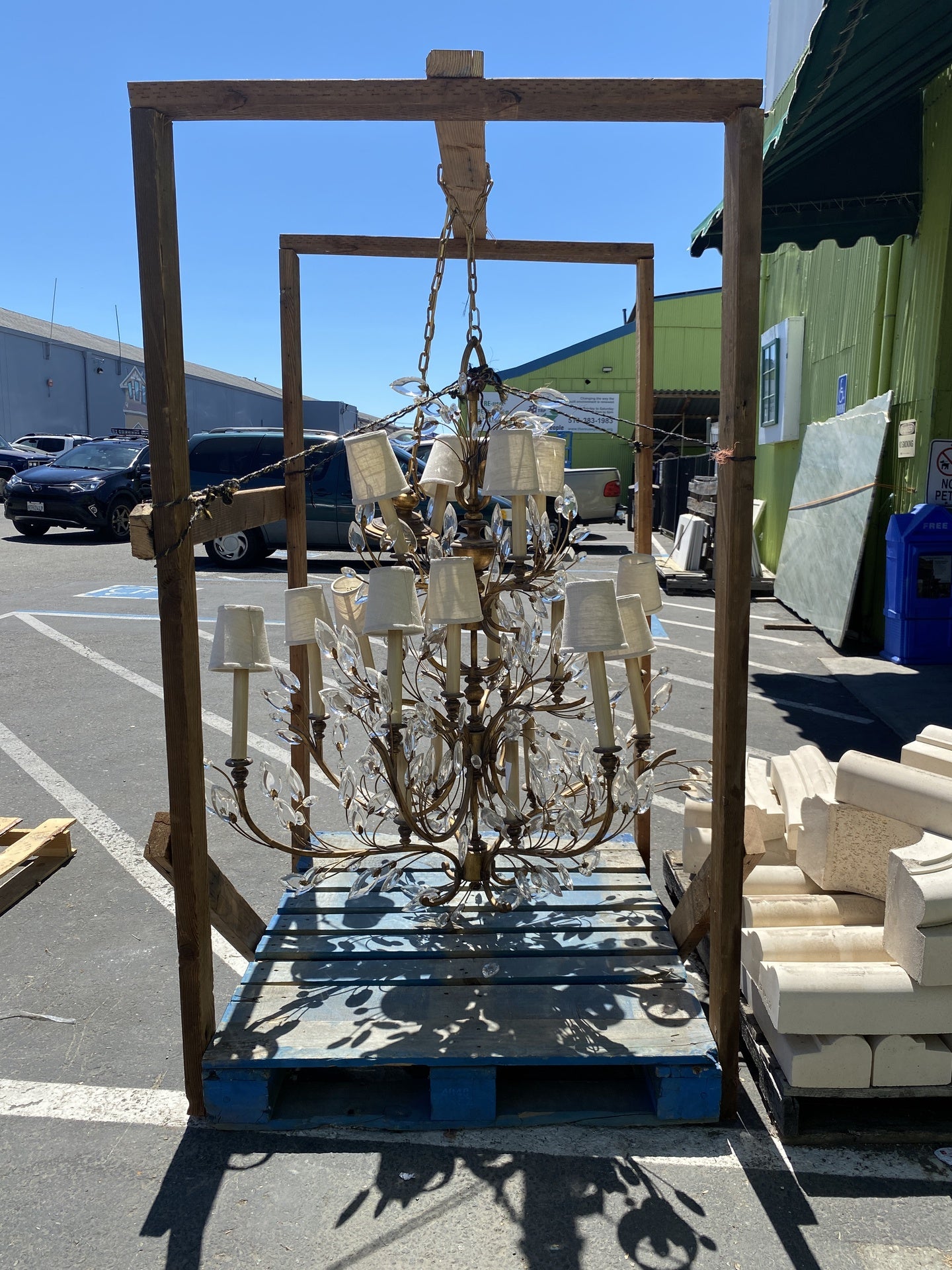 Floral Design Chandelier BS7