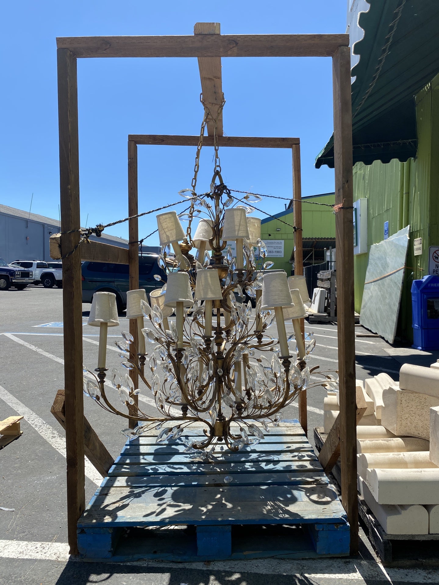 Floral Design Chandelier BS7