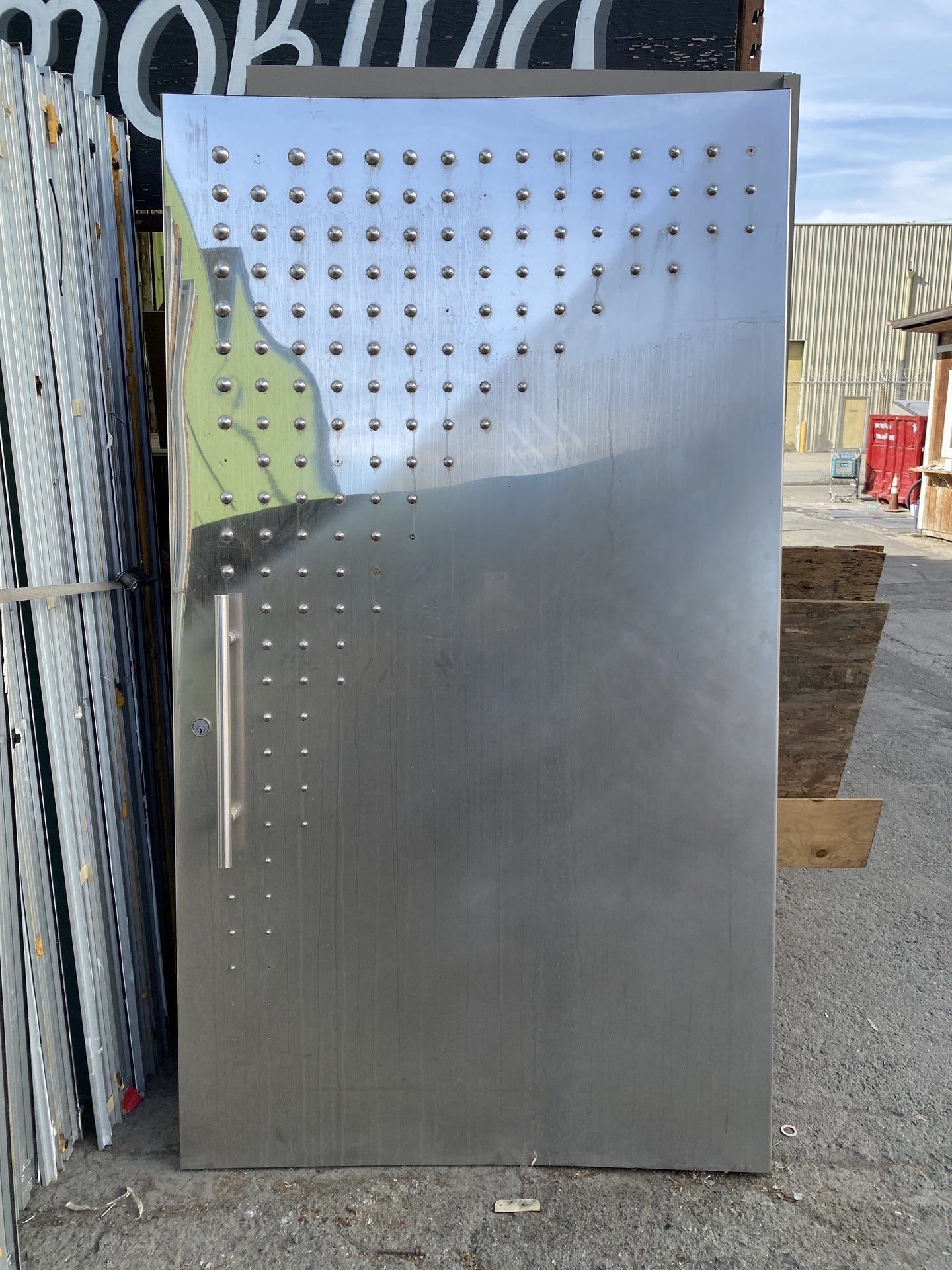 Large Stainless Steel Door TRP