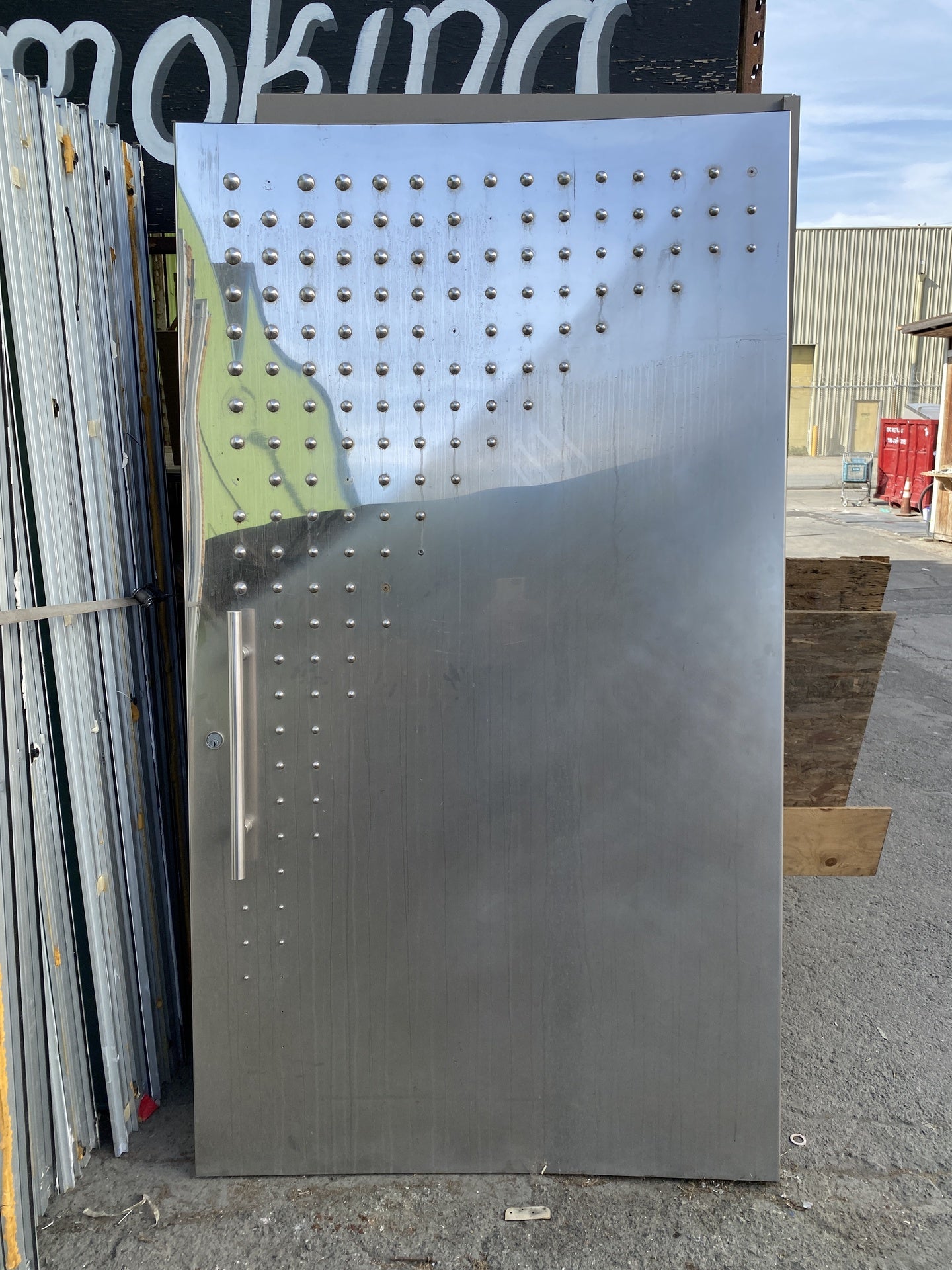 Large Stainless Steel Door TRP