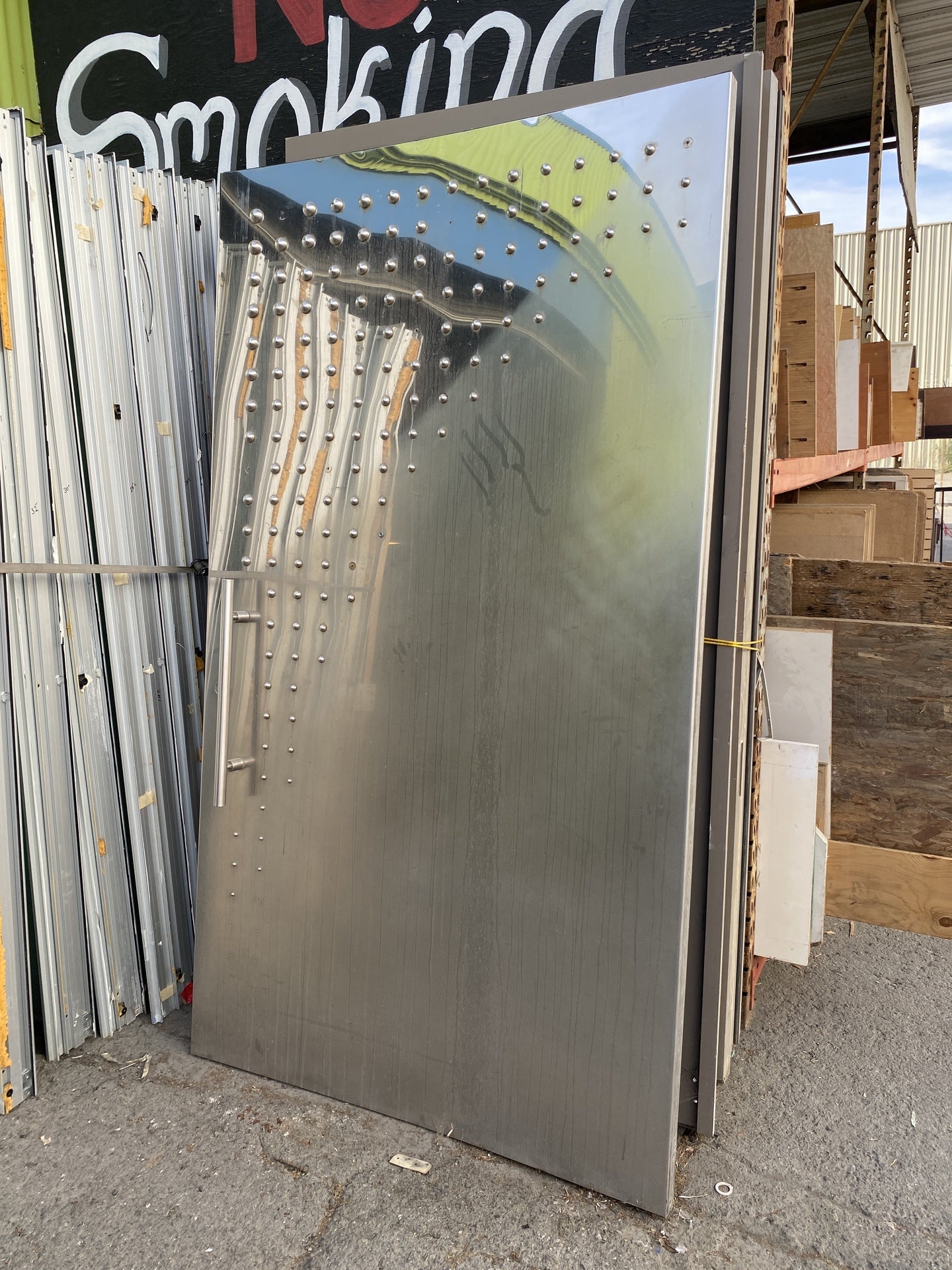Large Stainless Steel Door TRP