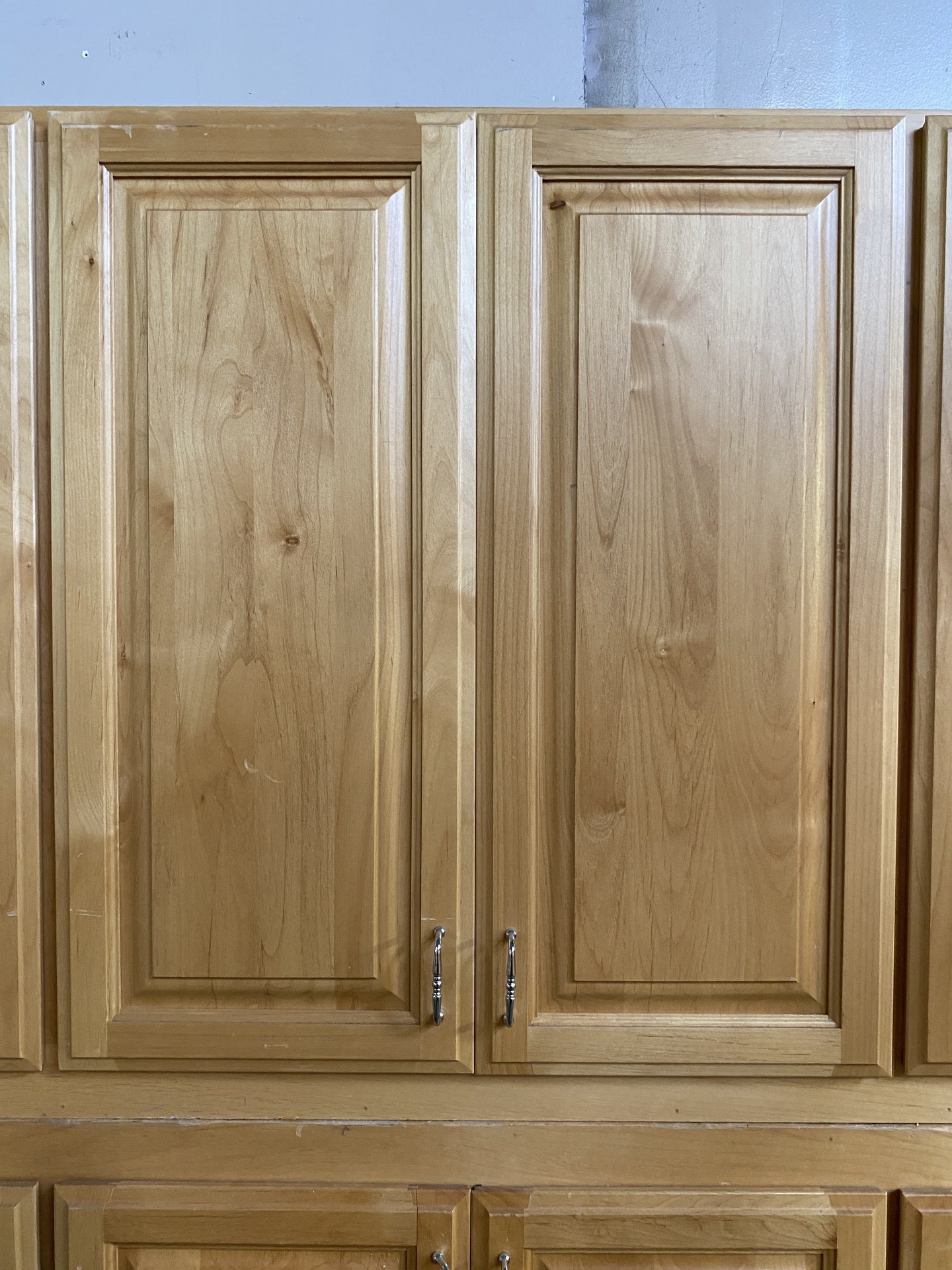 Light Brown 2 Piece Cabinet Set BU5