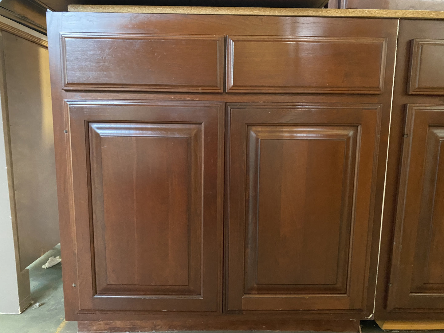 11 Piece Dark Brown Cabinet Set TRP