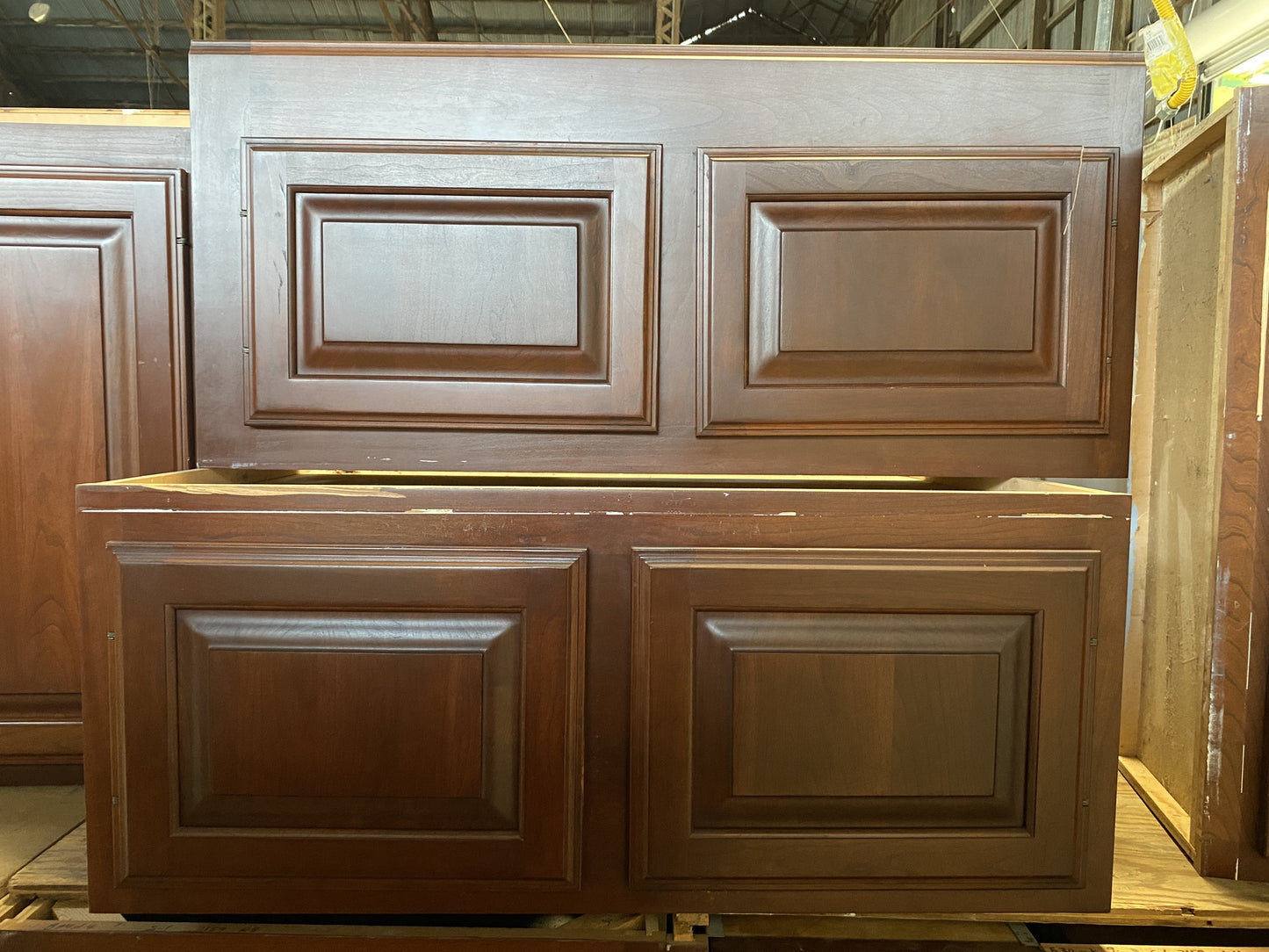 11 Piece Dark Brown Cabinet Set TRP