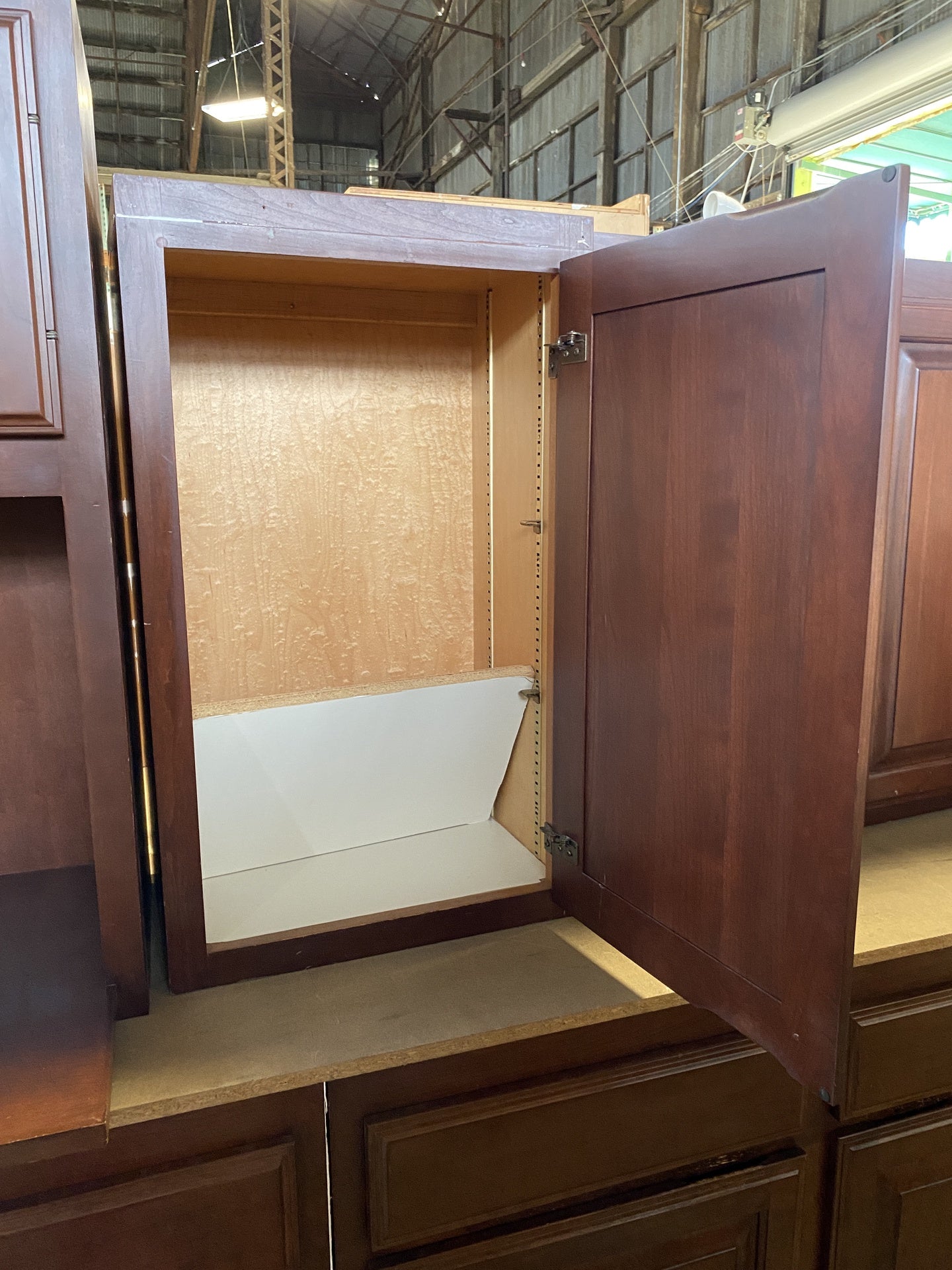 11 Piece Dark Brown Cabinet Set TRP