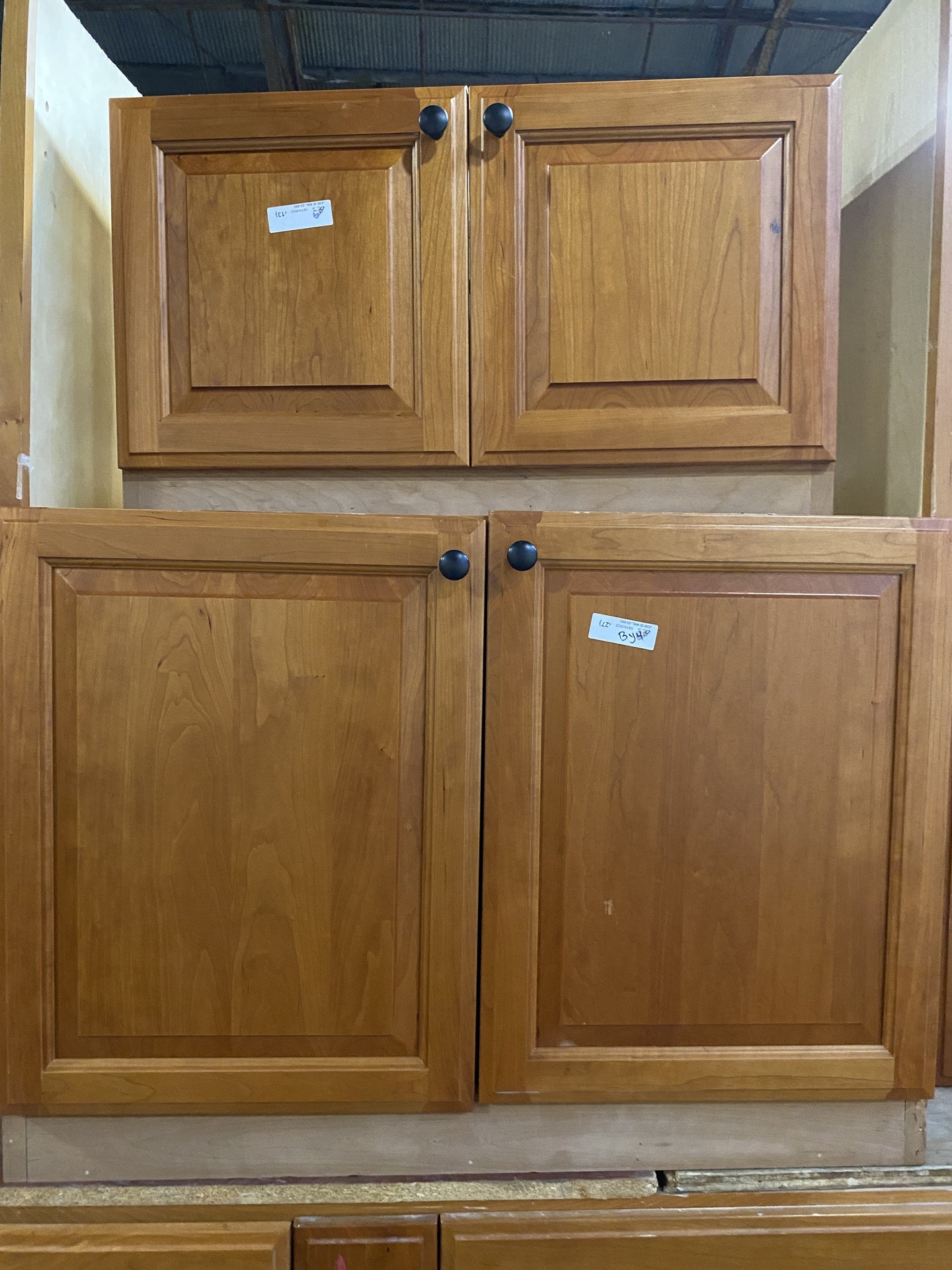 Brown Cabinet Set BY4