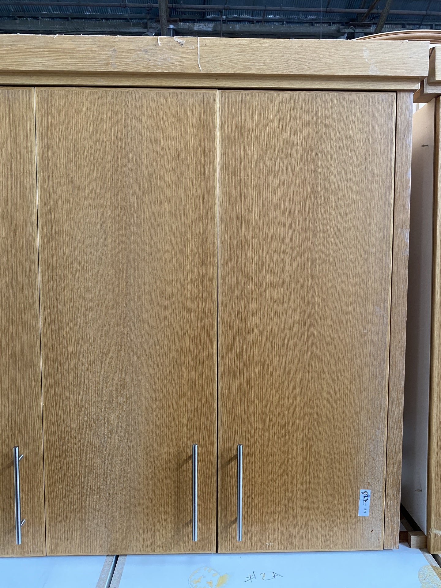 Oak Veneer Kitchen Cabinet Set BZ2