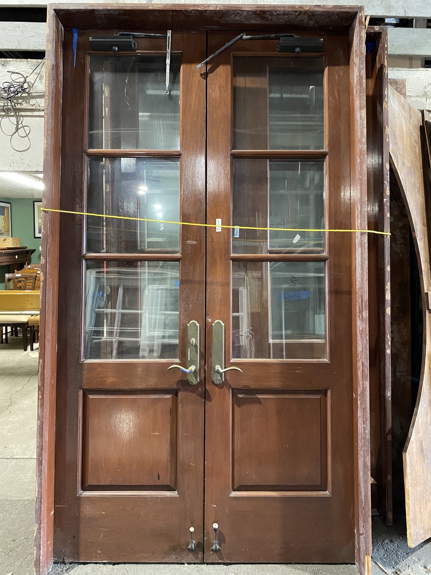 Mahogany Double Doors TRP