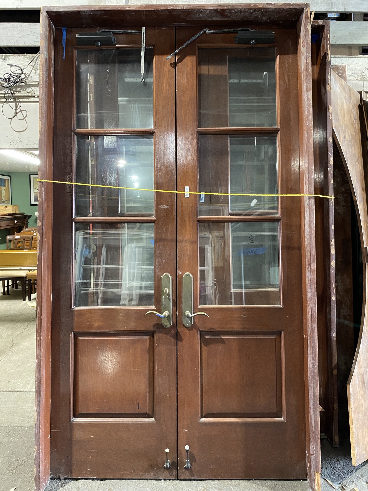 Mahogany Double Doors TRP