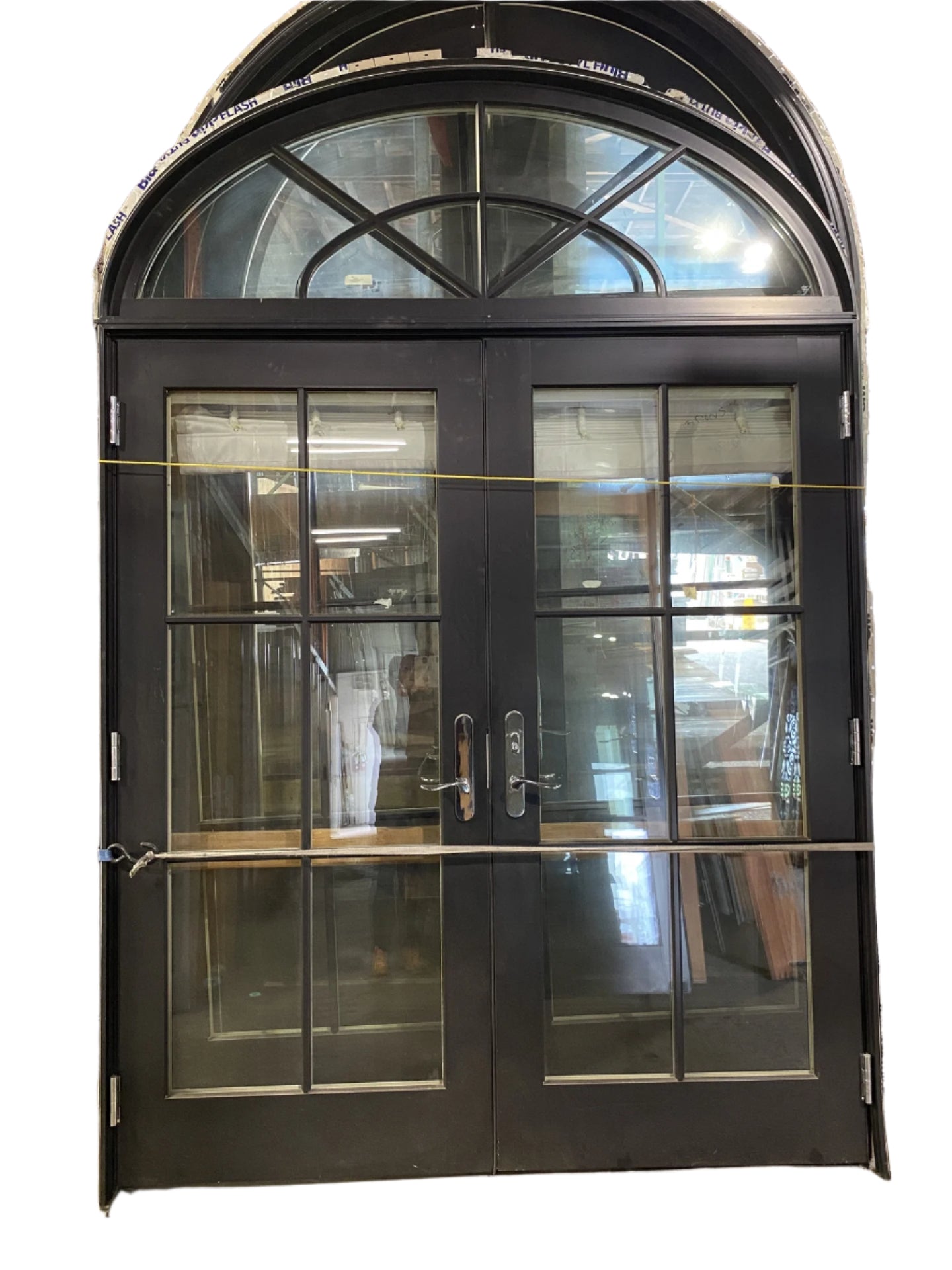 Black French Doors HHH