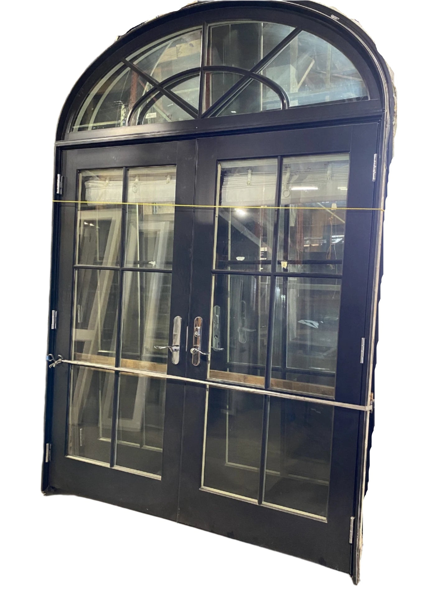 Black French Doors HHH