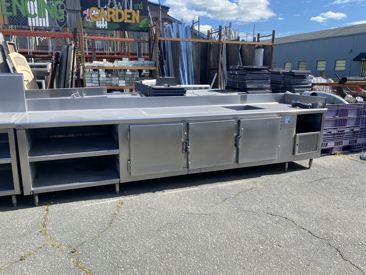 Restaurant Supply Stainless Steel Prep Table 1 TRP