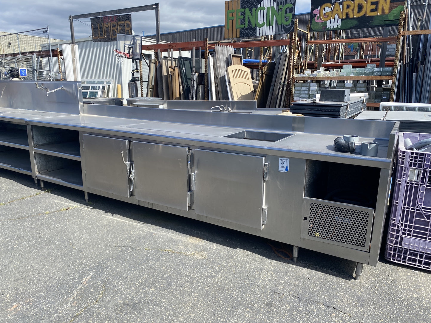 Restaurant Supply Stainless Steel Prep Table 1 TRP