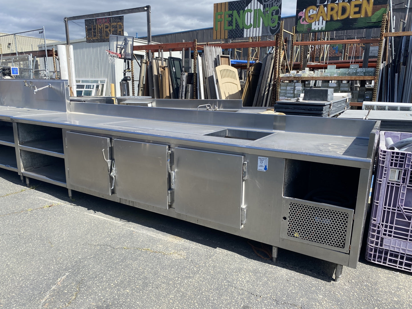 Restaurant Supply Stainless Steel Prep Table 1 TRP