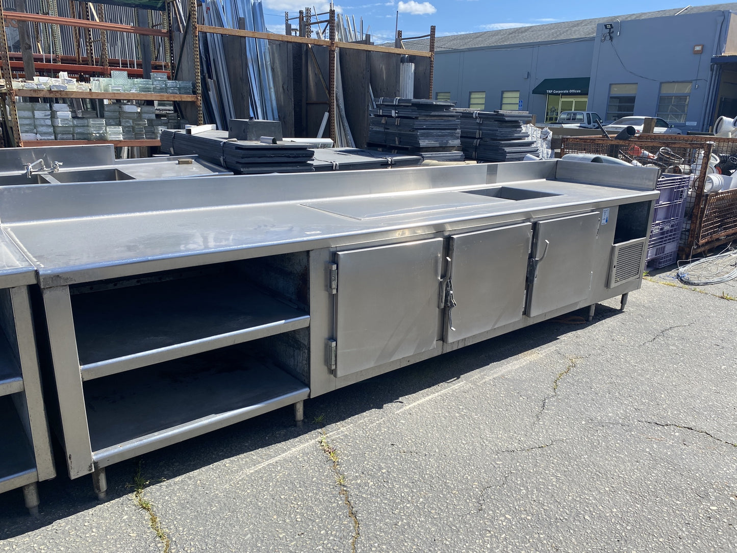 Restaurant Supply Stainless Steel Prep Table 1 TRP