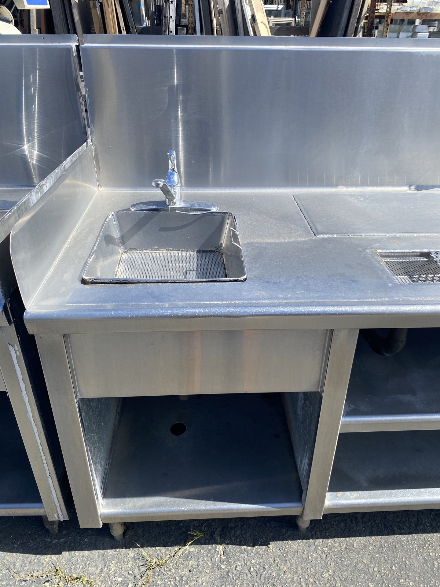 Restaurant Supply Stainless Steel Sink Table 1 TRP