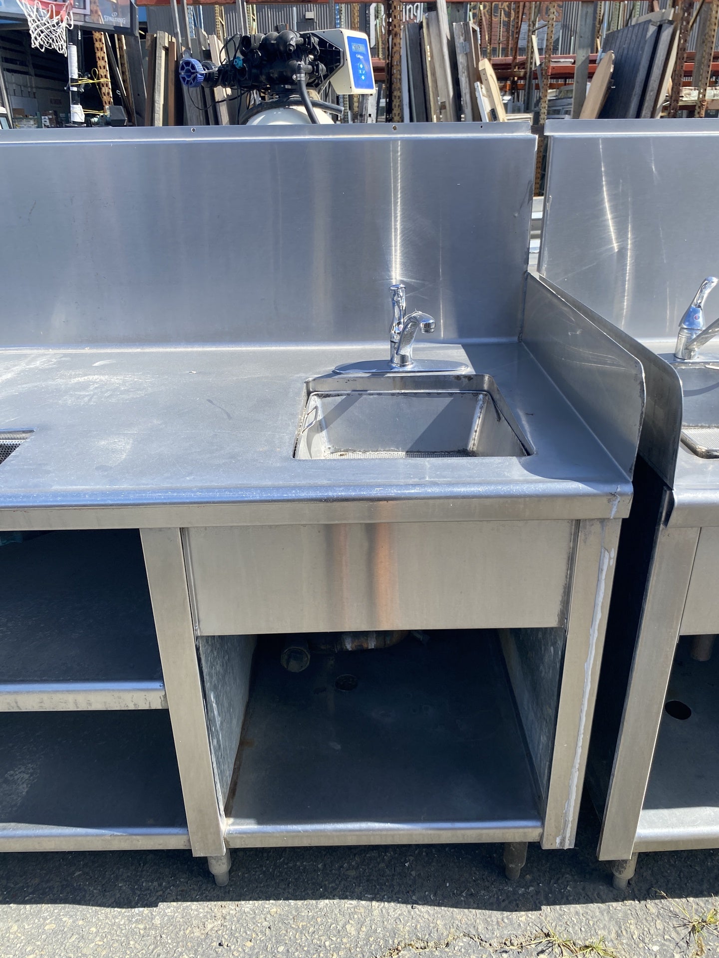 Restaurant Supply Stainless Steel Sink Table 2TRP