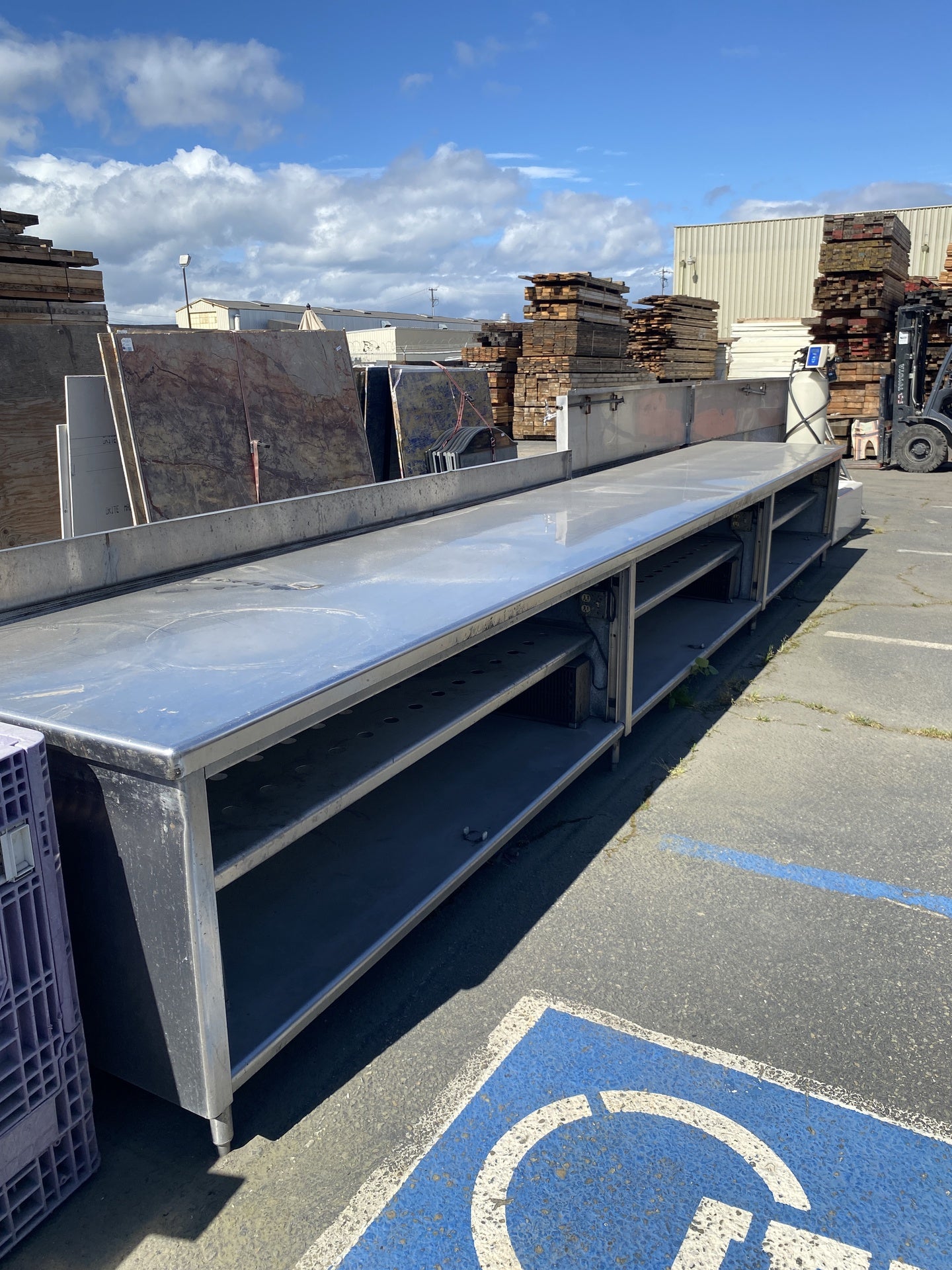 Restaurant Supply Stainless Steel Prep Table 2 TRP