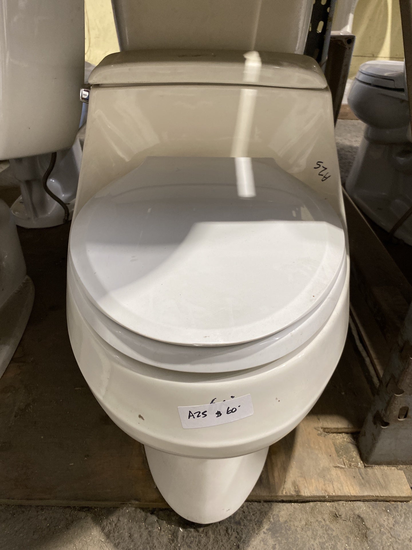 Vintage Low Rider Toilet AZ5