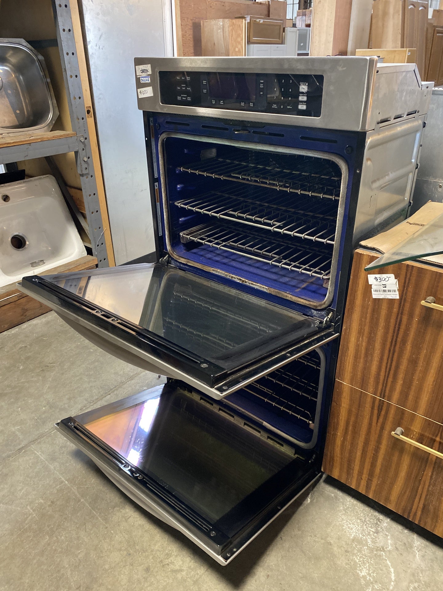 Kitchen Aid Double Oven TRP
