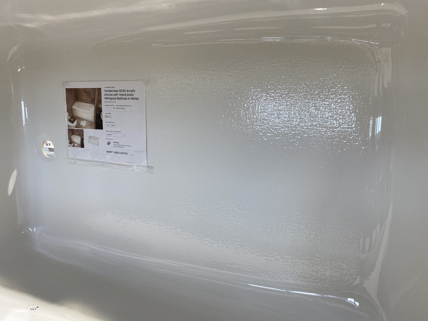 New Tenderness Acrylic Bathtub TRP