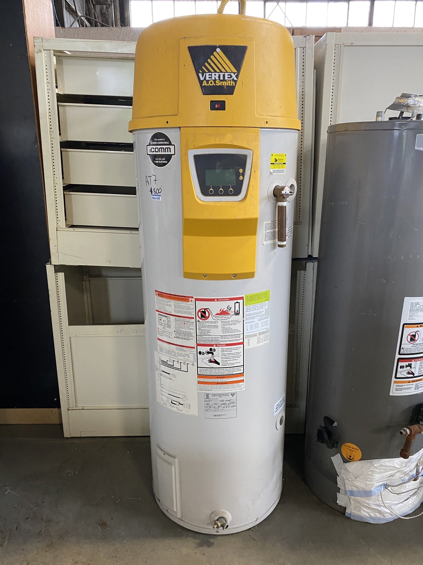 Vertex AO Smith Gas Water Heater AT7