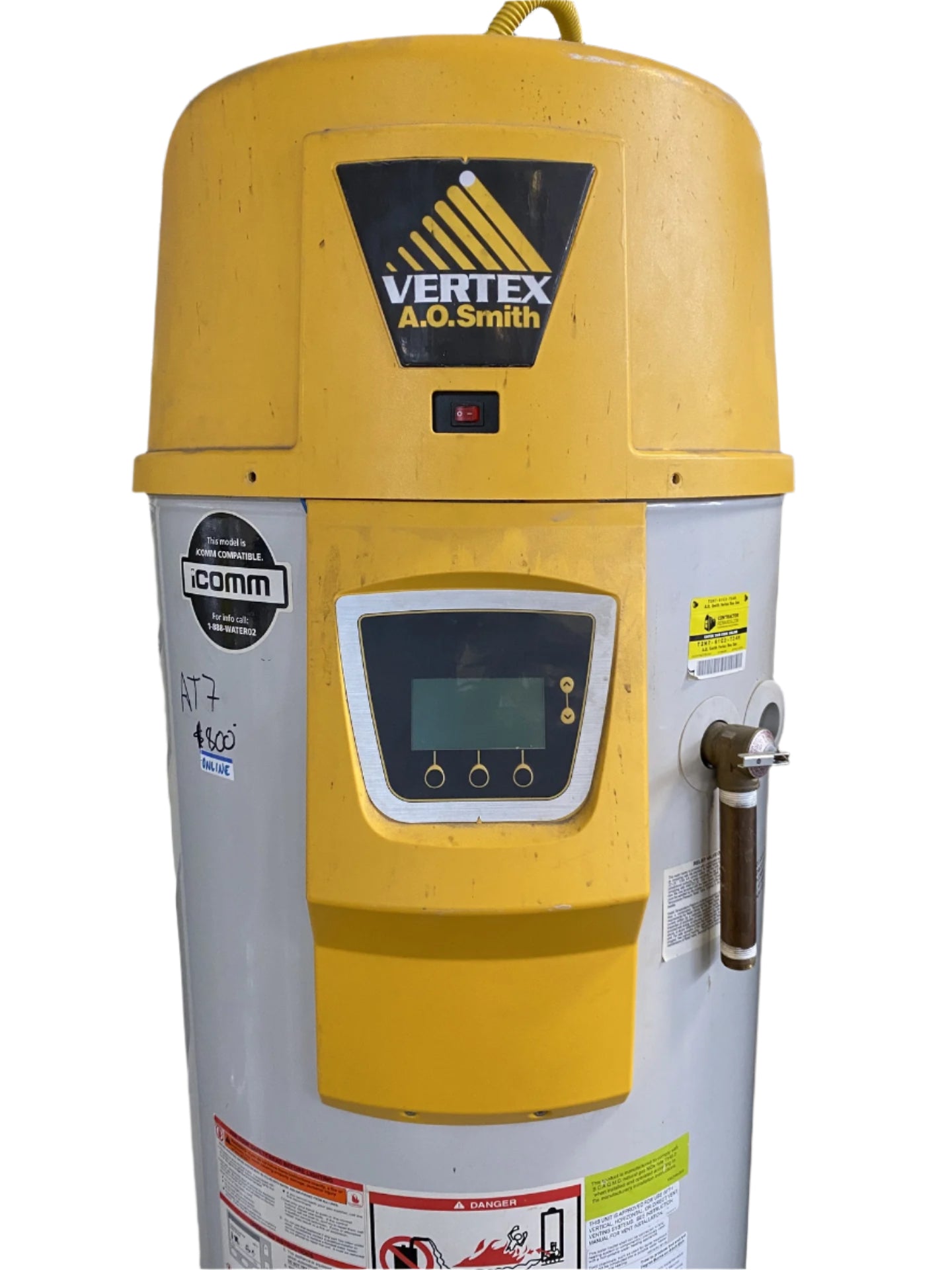 Vertex AO Smith Gas Water Heater AT7