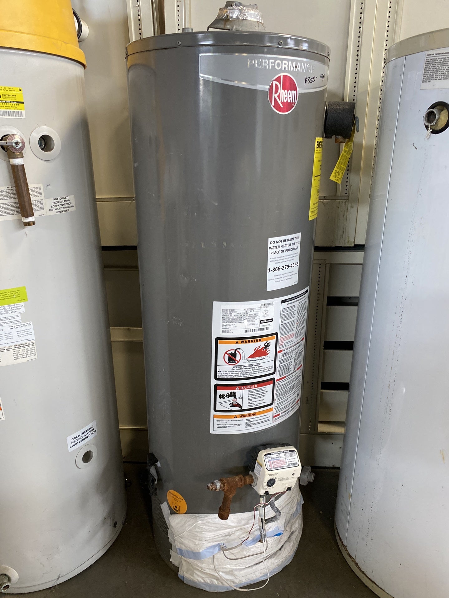 Rheem Water Heater TRP