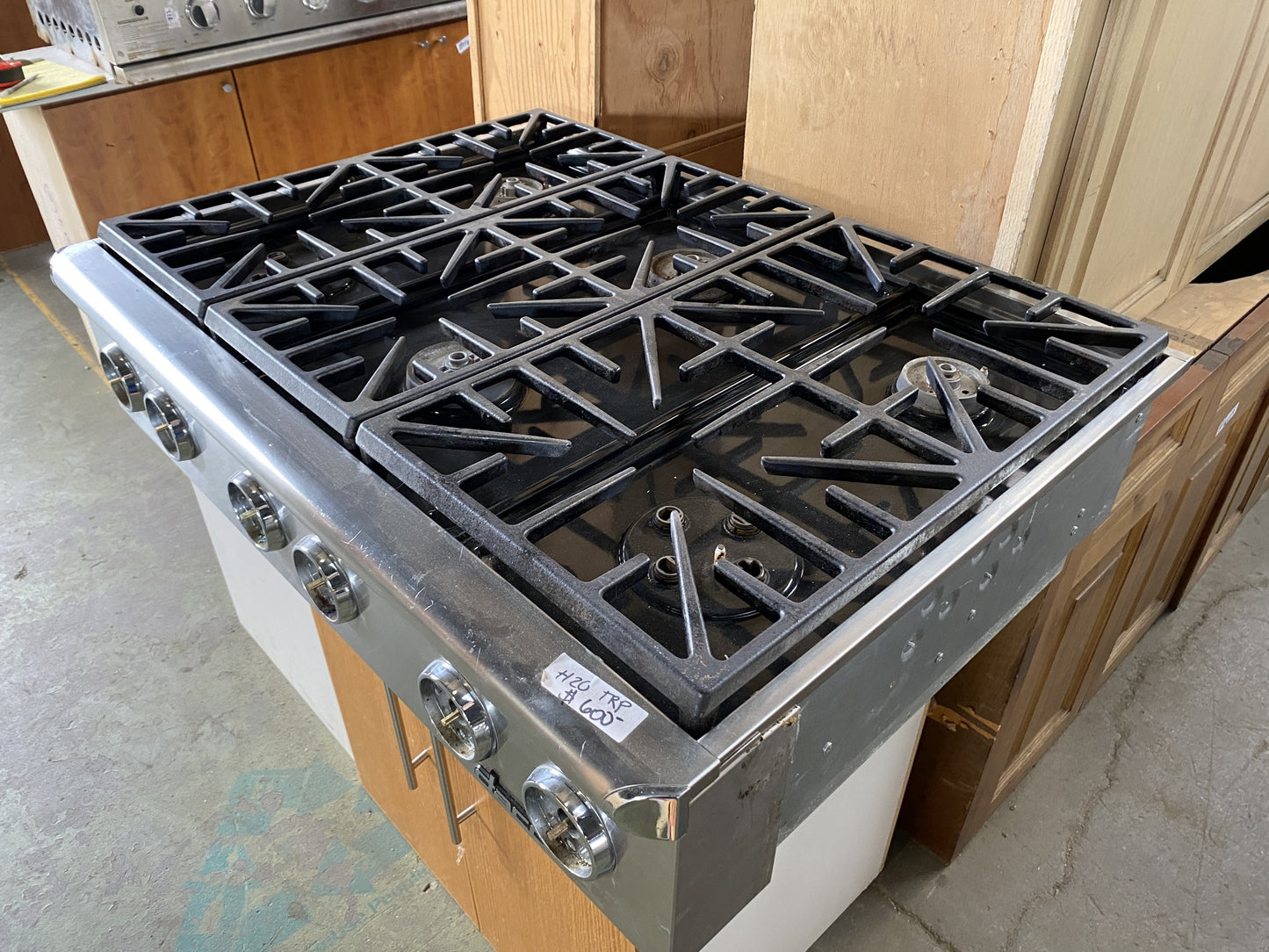 Dacor 6 Burner Gas Cooktop TRP