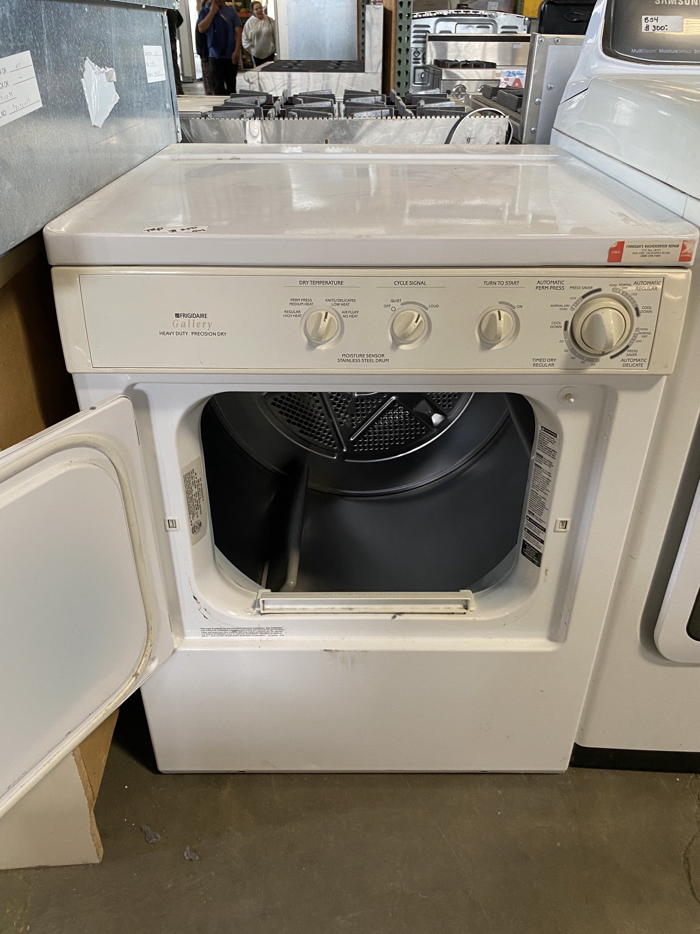 Frigidaire Gallery Gas Dryer TRP