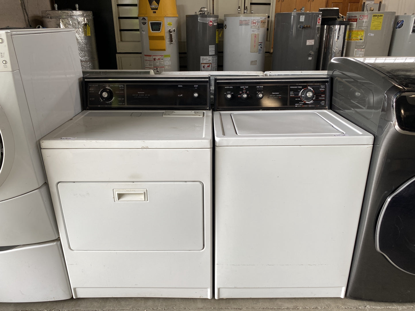 Kenmore Washer Dryer Set TRP